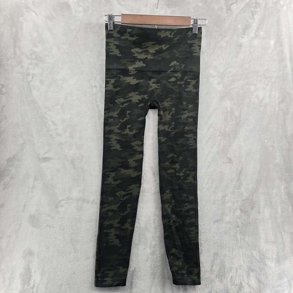 Spanx Size L Look At Me Now Camo Seamless Leggings
